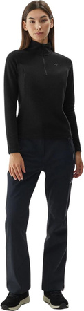 Bluza polarowa damska 4F F031 głęboka czerń 4FAW23UFLEF031 20S