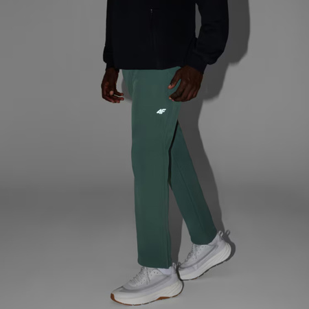 Spodnie trekkingowe męskie 4F FNK M0990 ciemna zieleń 4FWAW25TFTRM0990 40S