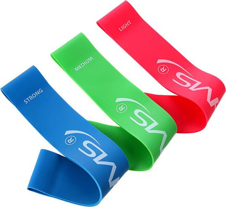 Zestaw gum do ćwiczeń Hms GU04 slim set