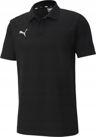 Koszulka męska Puma teamGOAL 23 Casuals Polo czarna 656579 03