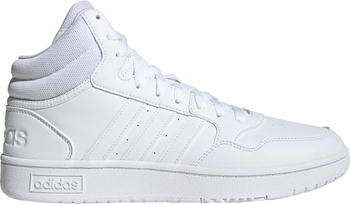 Buty męskie adidas Hoops 3.0 Mid Lifestyle Basketball Classic białe ID9838