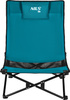 Krzesło turystyczne plażowe składane Nils Camp NC3306 niebiesko-czarne 55×55×68cm