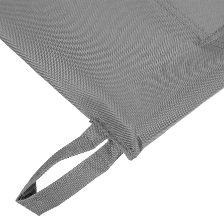 Łóżko polowe turystyczne składane Nils Camp NC3504 szare 190x60x20cm