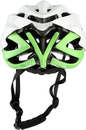 Kask rowerowy na rolki deskorolkę Nils Extreme MTW58 rozmiar XL (60-62 cm) biało-zielony