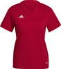 Koszulka damska adidas Entrada 22 Tee czerwona HC0441