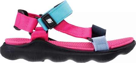 Sandały trekkingowe turystyczne dziecięce Bejo Mileri Jrg czarno-różowe rozmiar 33