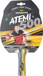 Rakietka do tenisa stołowego ping ponga New Atemi 500 concave
