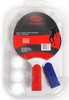 Zestaw 2 x rakietka do tenisa stołowego ping ponga + 3 piłeczki SMJ 15PR151023 Outdoor