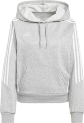 Bluza damska adidas Tiro 24 Hooded szara IR7509