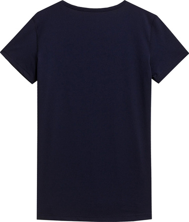 Koszulka damska funkcyjna 4F granatowa H4L22 TSDF352 31S