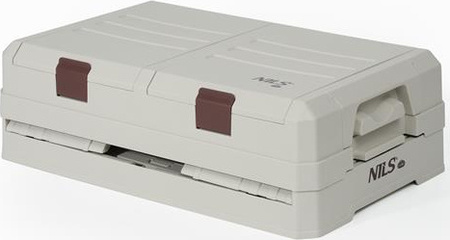 Składana skrzynia kempingowa turystyczna z pokrywą 50l Nils camp NCB4003