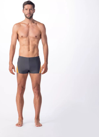 Męskie bokserki kąpielowe Aquawave HELDER forget iron/puffin's bill rozmiar L