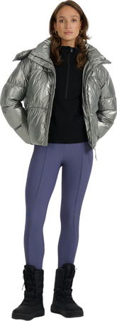 Kurtka damska puchowa 4F F0716 srebrna 4FWAW25TDJAF0716 27S