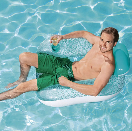 Dmuchany fotel plażowy basenowy Bestway Flip Pillow Lounge