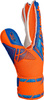 Rękawice bramkarskie Reusch Attrakt Solid Finger Support Junior niebiesko-pomarańczowe 5472510 2290