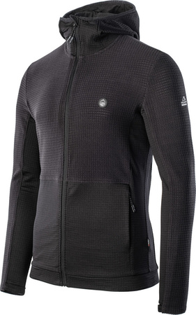 Męska bluza Elbrus Bessan Polartec czarna rozmiar XXL