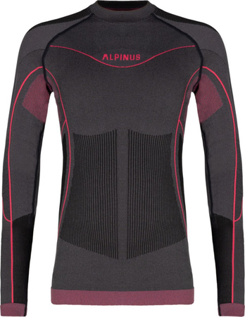 Bielizna termoaktywna dla dziewczynek Alpinus Tactical Mora Set grafitowo-różowa SI8937 - SI8939