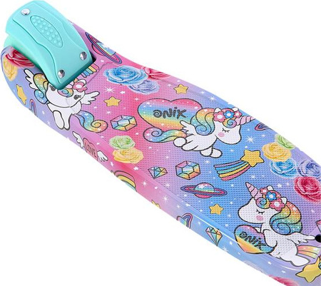 Hulajnoga dziecięca Nils fun hlb15a mint led