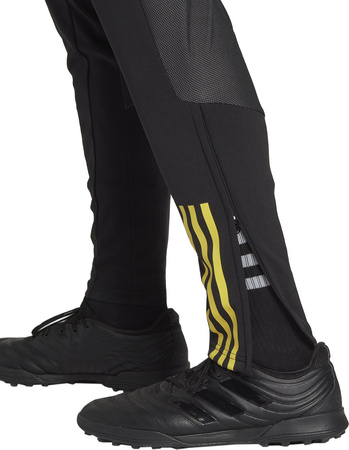 Spodnie męskie adidas Tiro 23 Competition Training czarno-żółte HU1317