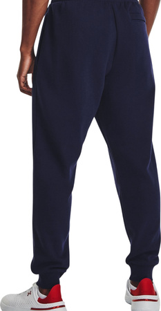 Spodnie męskie Under Armour Rival Fleece Joggers granatowe 1379774 410