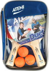 Zestaw rakietek do ping ponga Atemi Duet 2 x rakietka 3 x piłeczki *