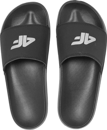 Klapki damskie 4F F010 czarne 4FRMM00FSLIF010 20S