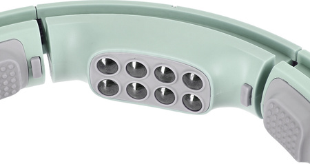 Koło hula hop zieloine z magnesami i obciążnikiem licznik HMS HHM13