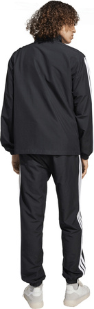 Dres męski adidas Sportswear Basic 3-Stripes Woven TT Track Suits czarny JI8849