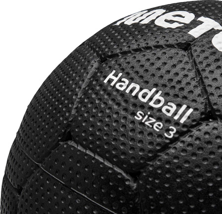 Piłka ręczna Meteor Magnum męska 3 czarna 16690