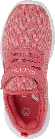 Buty sportowe szkolne miejskie dziecięce Kappa Gizeh różowe 260597K 7210
