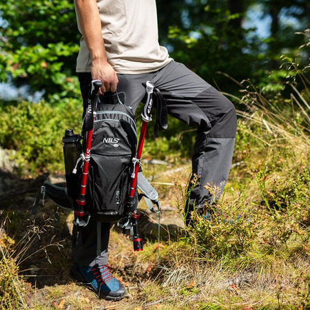 Plecak turystyczny trekkingowy górski czarny caver 18l Nils camp NC1950