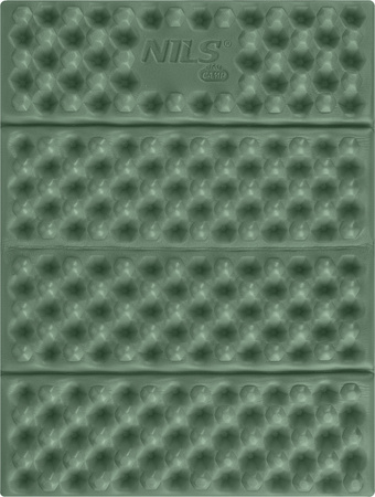 Karimata mata turystyczna do siedzenia składana NC17105 Nils camp zielona 40x30x2cm 