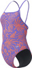 Damski Strój Kąpielowy Fl Printed Web Back Af  rozmiar 32