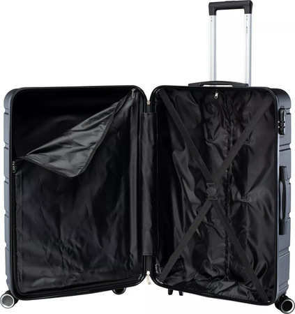 Walizka turystyczna twarda Martes Szumen 101L wymiary 76 x 49 x 31 cm