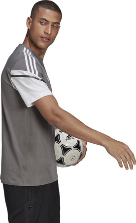 Koszulka męska adidas Condivo 22 Tee szaro-biała HD2316