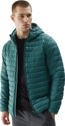 Kurtka męska puchowa 4F M240 zielona 4FAW23TDJAM240 41S