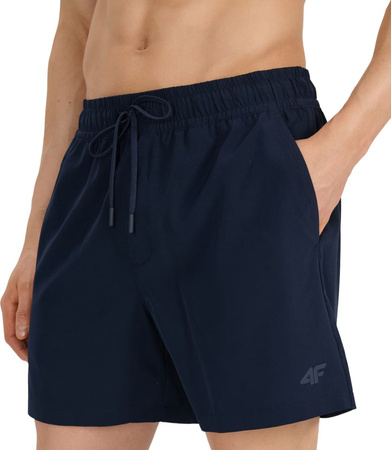 Spodenki kąpielowe męskie 4F M134 granatowe 4FWSS25UBDSM134 30S