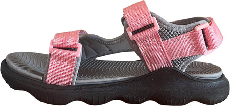 Sandały dla dzieci Lee Cooper szaro-różowe LCW-24-34-2603K