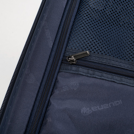 Walizka podróżna na kółkach twarda Iguana Sydney 60 navy 60 litrów