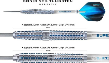 Rzutki Harrows Sonic 90% Steeltip