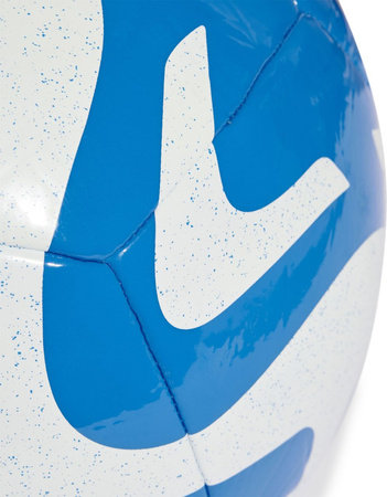 Piłka nożna adidas Oceaunz Club biało-niebieska HZ6933