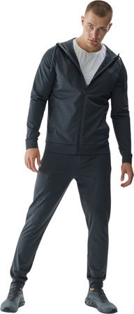 Bluza męska 4F M403 antracyt melanż 4FWAW24TFSWM403 22M