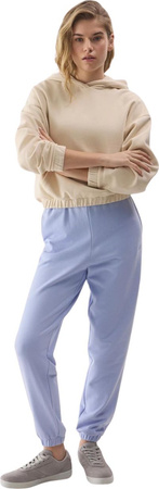 Bluza damska 4F F1057 kremowa 4FWSS24TSWSF1057 12S