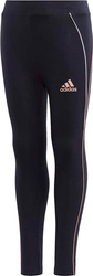 Legginsy dla dzieci adidas Lg Cot Tight granatowe GG3497