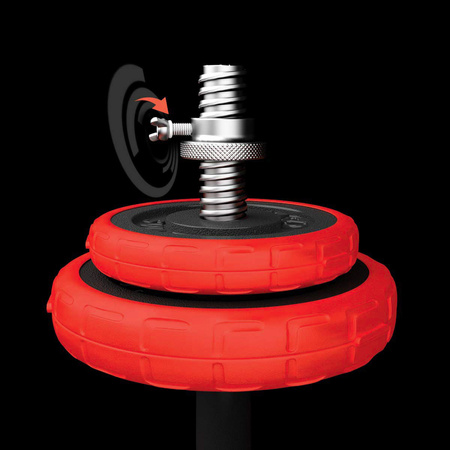 Sztangielki/sztanga gumowane HMS SGGX20 20 KG