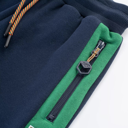 Dziecięce spodnie dresowe sportowe szkolne bawełniane Bejo Tioger Kdb rozmiar 110