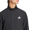 Kurtka damska adidas Train Essentials 3-Stripes czarno-biała JD6539