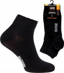 Skarpety męskie Magnum Mezer 3 pary czarne rozmiar 36-39