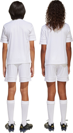 Spodenki dla dzieci adidas Squadra 25 białe JJ2423