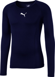 Koszulka termoaktywna męska Puma LIGA Baselayer LS granatowa 655920 20